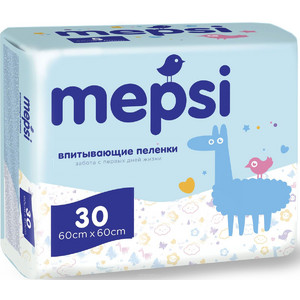 ПЕЛЕНКИ ДЕТСКИЕ ВПИТЫВАЮЩИЕ MEPSI