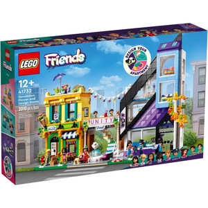 КОНСТРУКТОР LEGO FRIENDS МАГАЗИНЫ ЦВЕТОВ И ДИЗАЙНА В ЦЕНТРЕ