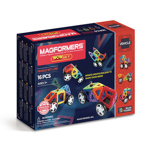 КОНСТРУКТОР МАГНИТНЫЙ MAGFORMERS WOW SET 16ДЕТ.