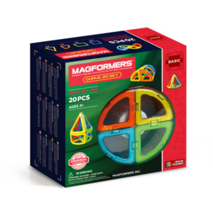 КОНСТРУКТОР МАГНИТНЫЙ MAGFORMERS CURVE 20ДЕТ.