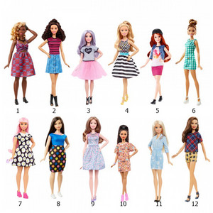 Кукла «Barbie» из Серии «Игра с Модой» в Ассортименте, Mattel (FBR37)