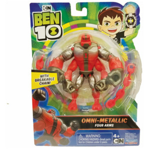 ФИГУРКА BEN 10 12.5СМ СИЛАЧ МЕТАЛЛИК