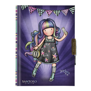 ДНЕВНИК НА ЗАМКЕ SANTORO LONDON LOCKABLE-FIREWORKS