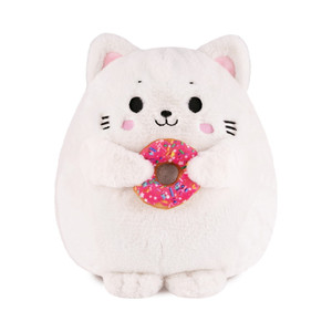 Котик с пончиком, 35 см
