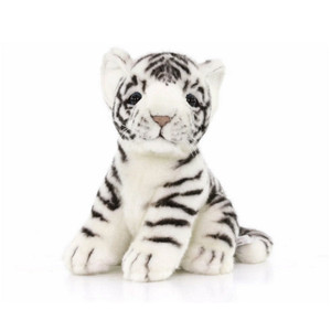 Тигр детёныш, белый, 18 см - Hansa Creation