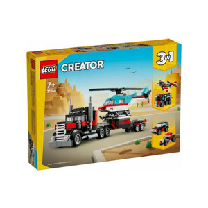 LEGO Creator - Бортовой грузовик с вертолетом