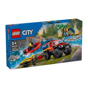 LEGO City - Пожарная машина со спасательной лодкой