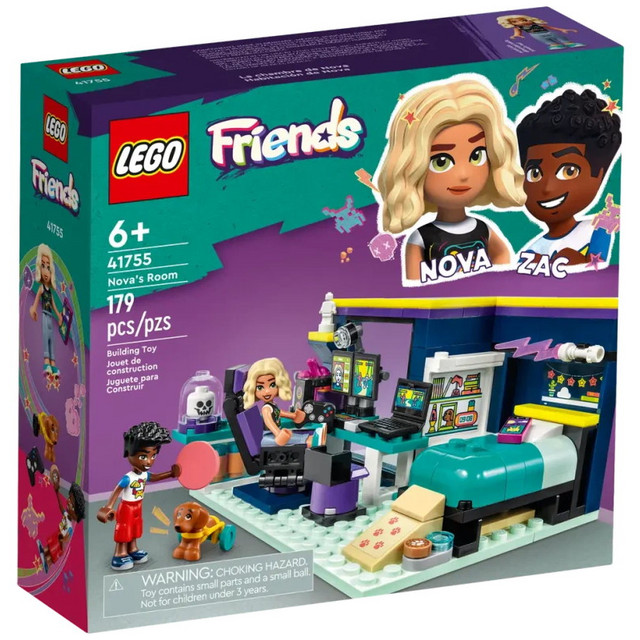 Название: КОНСТРУКТОР LEGO FRIENDS КОМНАТА НОВЫ, Артикул: 41755, Цена: 2 349