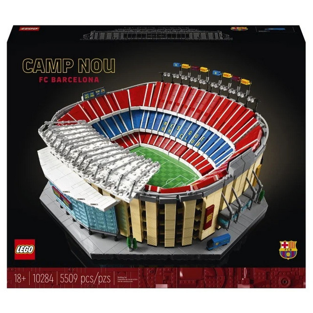 Название: КОНСТРУКТОР LEGO 10 SERIES СТАДИОН CAMP NOU-FC BARCELONA, Артикул: 10284, Цена: 55 649