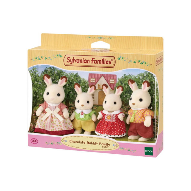 Название: Набор Sylvanian Families - Семейство шоколадных кроликов, Артикул: 5655, Цена: 3 199