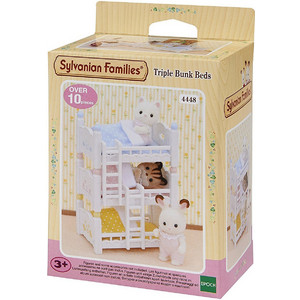 Игровой Набор «Sylvanian Families» 3 Ярусная Кровать (4448)