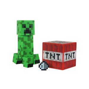 Фигурка Игровая «Minecraft» Creeper Крипер, с Аксессуарами, 8 см (TM16503)