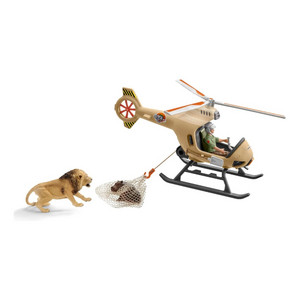 Набор Фигурок «Schleich» Вертолет-Спасатель для Диких Животных (42476)