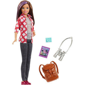 Кукла «Barbie» Сестрёнка Скиппер, Серия «Путешествия» (FWV17)