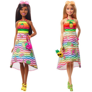 Кукла «Barbie» Крайола Радужный Фруктовый Сюрприз, в Ассортименте (GBK17)