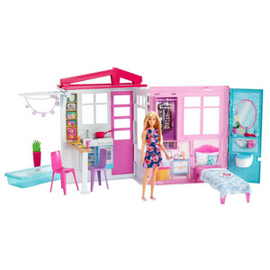 Игровой Набор «Barbie» Дом с Мебелью и Аксессуарами (FXG55)