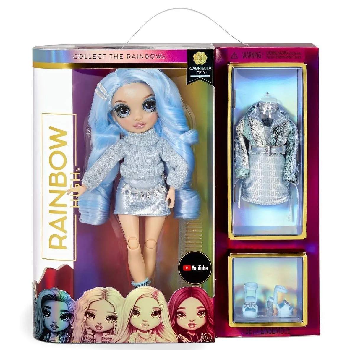 КУКЛА RAINBOW HIGH CORE FASHION DOLL-ICE - Челябинский Универмаг «Детский  Мир»