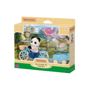 Набор Sylvanian Families Прогулка на велосипеде и катание на роликах