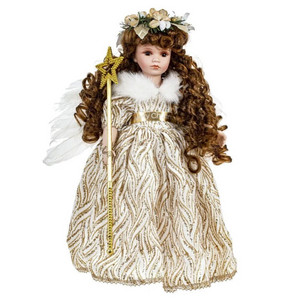 Фарфоровая кукла Ангел, 45 см