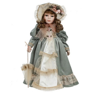 Фарфоровая кукла Анна, 45 см