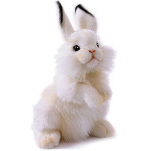 Белый кролик, 32 см, Hansa