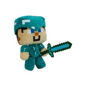 Мягкая игрушка Minecraft - Стив с мечом