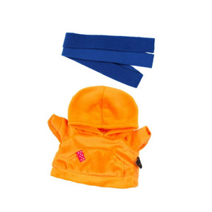 Одежда для Басика 25 см - Худи с капюшоном и шарф