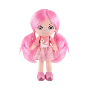 Кукла Кристи с Нежно-Розовыми Волосами в Платье, 32 см
