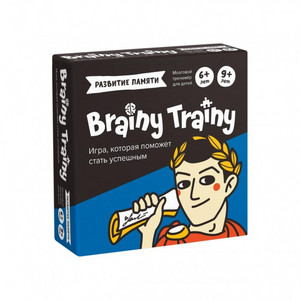 Настольная Игра-Головоломка «Brainy Trainy» Развитие Памяти (УМ461)