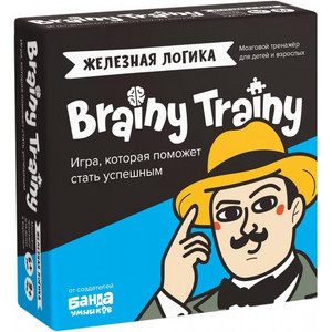 Настольная Игра-Головоломка «Brainy Trainy» Железная Логика (УМ548)