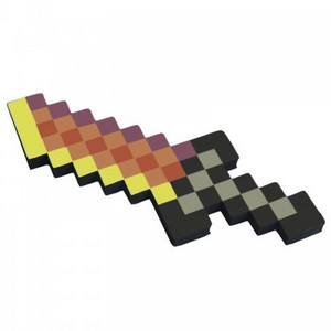Игрушечное Оружие «PixelCrew» Пиксельный Кинжал Огненный 8 Бит 25 см