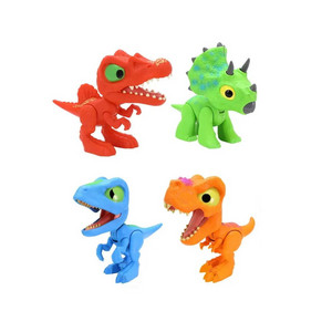 Dinos Unleashed набор из 4 штук клацающих динозавров