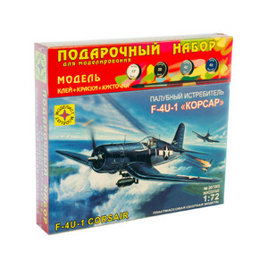 Сборная Модель «Моделист» Самолёт: Истребитель F-4U-1 «Корсар» [1:72]