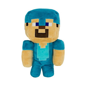 Мягкая игрушка Minecraft Diamond Steve