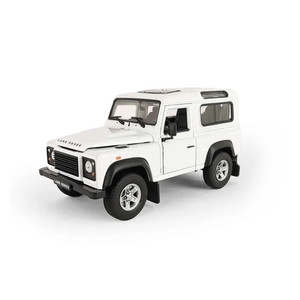 Машинка WELLY - Land Rover Defender I, белая