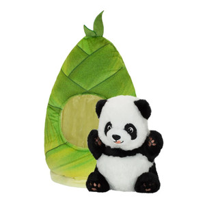 Мягкая игрушка Панда в бамбуке, 50 см
