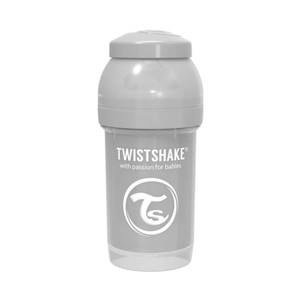 Бутылочка Twistshake, антиколиковая, пастельный серый