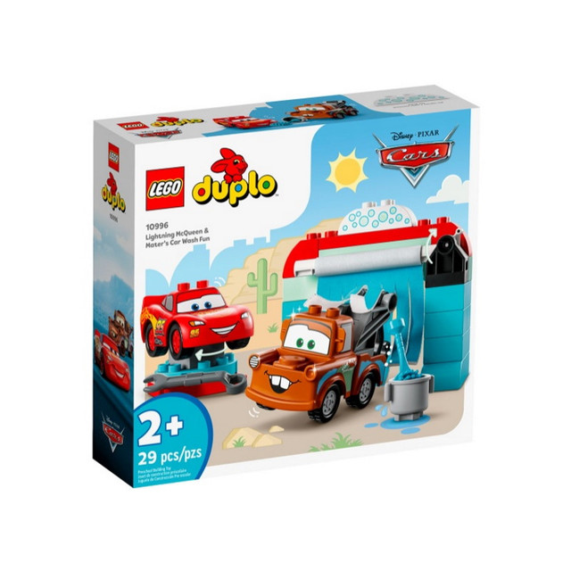 Название: LEGO Duplo - Веселая автомойка Молнии Маккуина и Мэтра, Артикул: 10996, Цена: 4 999