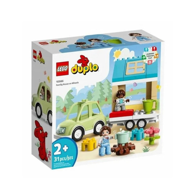 Название: LEGO Duplo - Семейный дом на колёсах, Артикул: 10986, Цена: 2 699